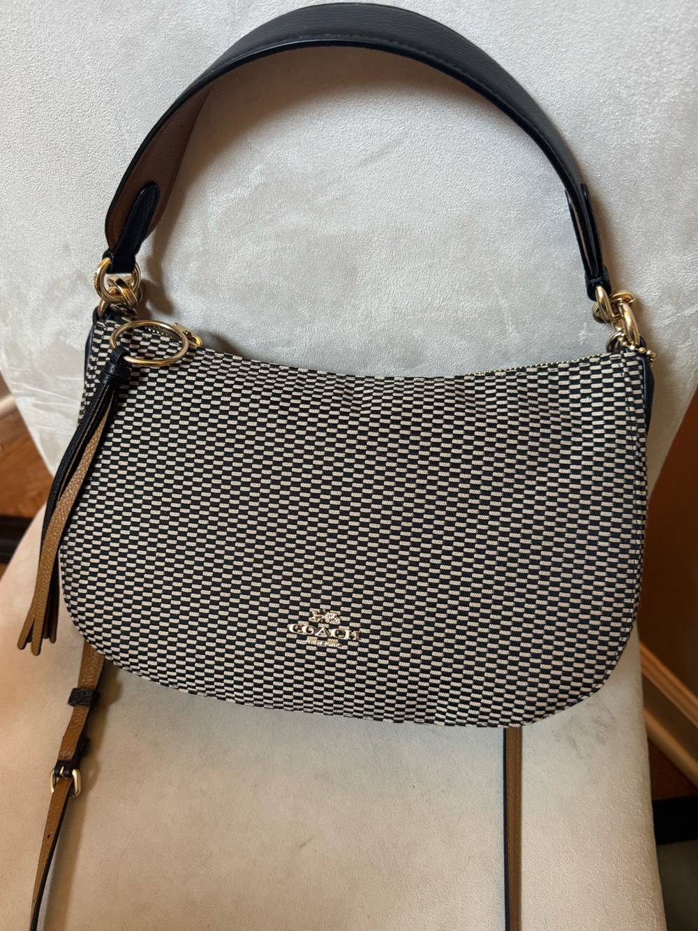 NWT Coach Legacy Sutton Jacquard Crossbody Bag - Picture 2 of 13